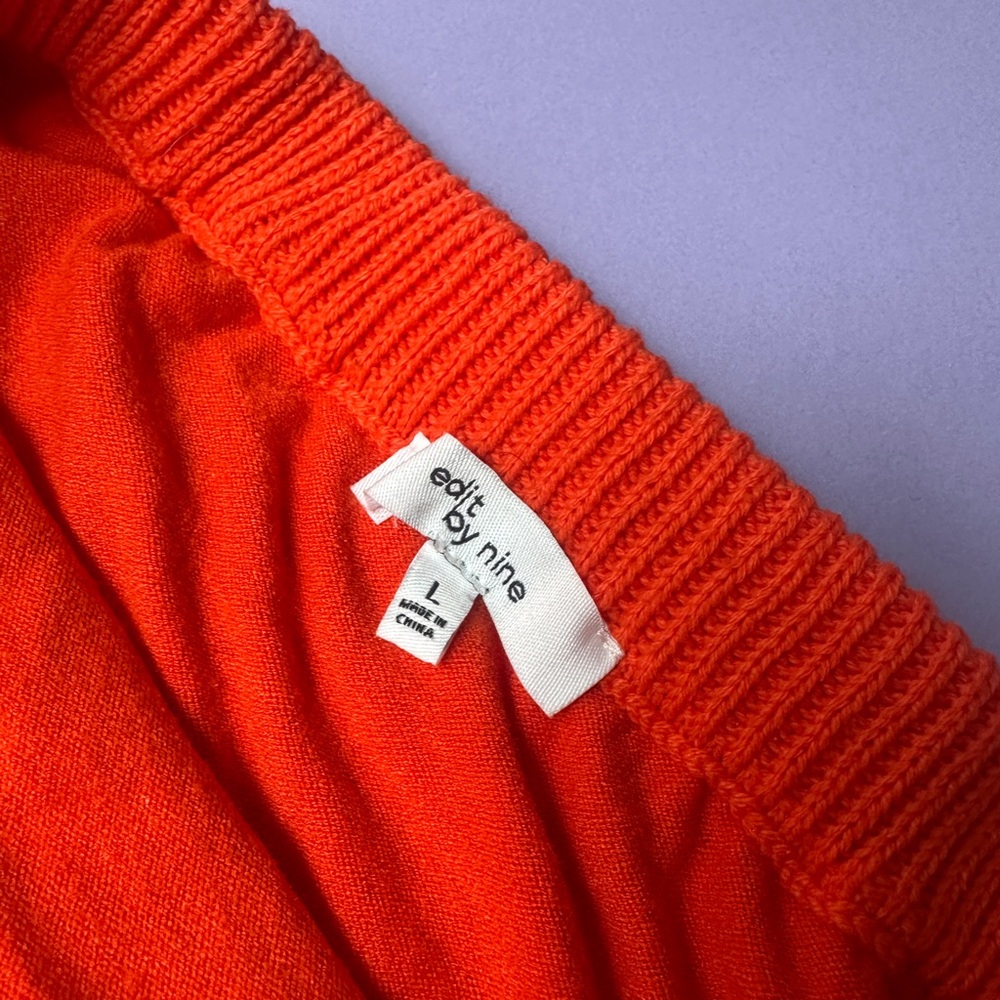 Atomic orange crochet Women's Skirt- new - Picture 2 of 3